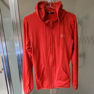 The North Face Hooded Orange Women Jacket Size L